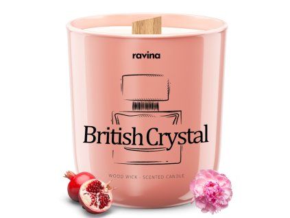 Ravina sojová svíčka - British Crystal