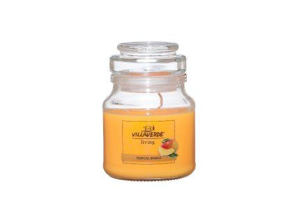 Villaverde malá vonná svíčka s víčkem - Tropické mango