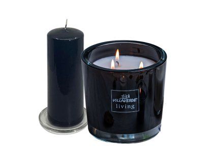 Villaverde sada svíček Black edition